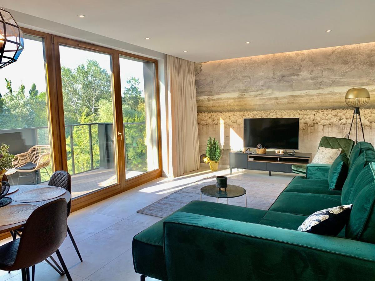 Baltic Riviera Apartments - Garden Sanctuary Retreat Gdansk Ngoại thất bức ảnh
