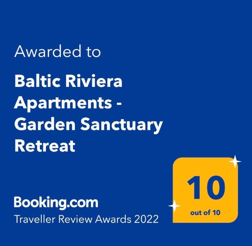 Baltic Riviera Apartments - Garden Sanctuary Retreat Gdansk Ngoại thất bức ảnh